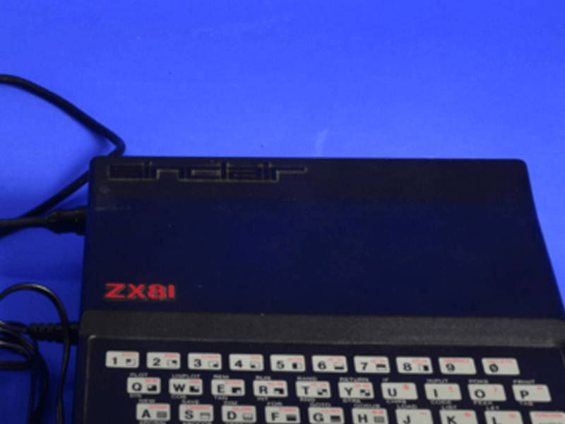 Bild eines Sinclair ZX81